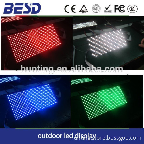 BESD- outdoor P10 white single color led modules